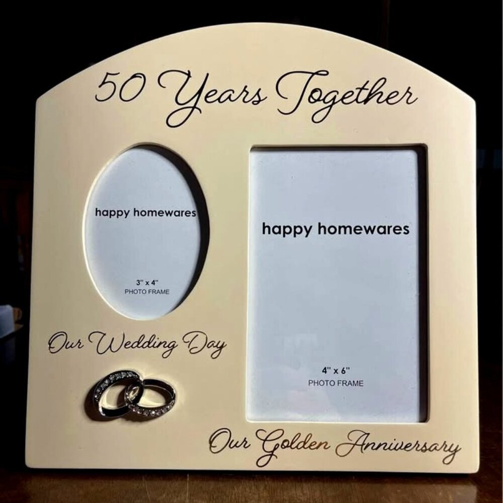 NEW 50th Anniversary Photo Frame​